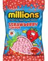 Millions i Påse med Jordgubbssmak 110g