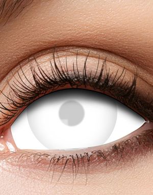 Blind White Mini Sclera 17 mm Crazylinser