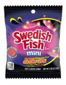 Swedish Fish Glowups - UV-Reaktiva Geléfiskar Med Jordgubbs- Och Vattenmelonsmak 87 Gram (USA Import)