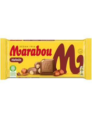 Marabou Helnøtt Sjokoladeplate 160 gram