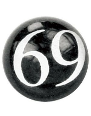 69 - Svart Dermal Anchor Kula