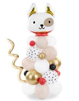 Hund Ballongskulptur Sett med 62 Deler 83x140 cm