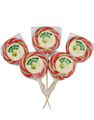 30 st Super Sour Apple Lollipops - Klubbor Med Supersur Äppelsmak 2,25 kg