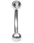 Eight Ball Ögonbrynspiercing