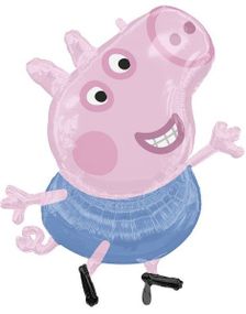 Georg Peppa Pig Folieballong 60x50 cm