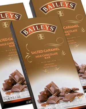 15 st Baileys Salted Caramel Milk chokladkaka - Hel låda 1350 gram