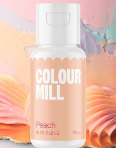 Colour Mill Peach Oljebaserad Livsmedelsfärg - 20ml