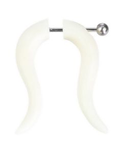 Omega - Vit Fejkpiercing