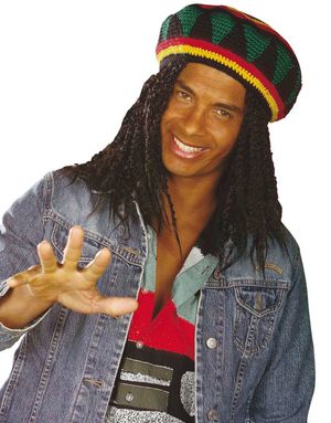 Jamaica Rasta Man - Huvudbonad