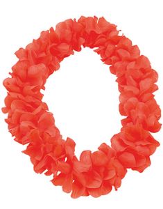 Fluffig Orange Hawaii-Krans