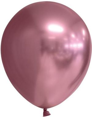 10 stk 30 cm - Glossy Rosa Ballonger