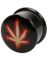 Pot - Svart Plugg Piercing