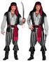 Klassisk Piratmaskeraddräkt med 6 Delar