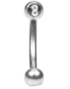 Eight Ball Ögonbrynspiercing