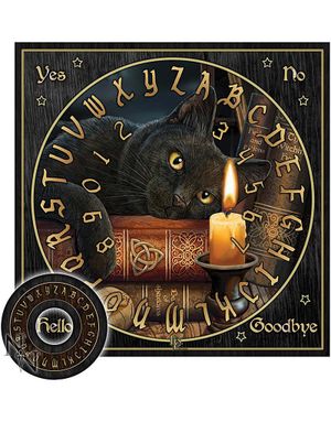The Witching Hour - Spirit Board / Ouija Board med plakett av LIsa Parker