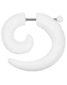White Horn - Fejkpiercing