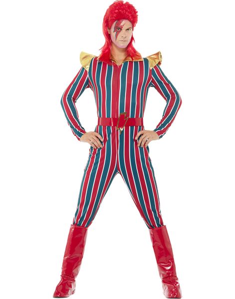 David Bowie Inspirerad Herrdräkt