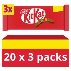 1780185600_520 st 3-Pack KitKat 4 Fingers Choklad - Hela Lådan 2,49 kg