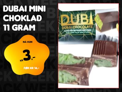 Dubai Choklad