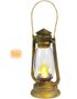 Lampa med Lysande LED Flamma 33 cm