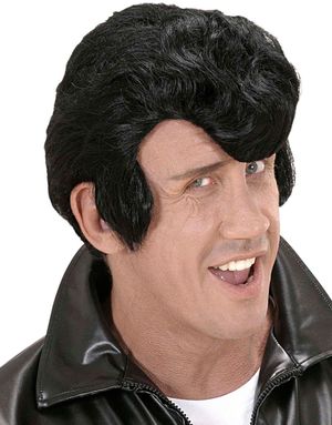 Rockabilly - Svart Peruk