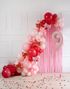 25 stk 43 cm - Kjempe Store Pastell Rosa Ballonger