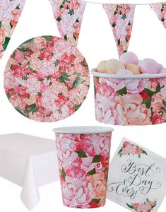 Festförpackning för 16 Personer - Bohemian Rose