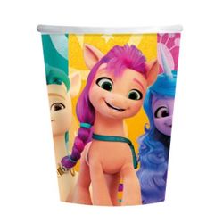8 stk Pappkrus 250 ml - My Little Pony