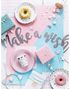 Silverfärgad DIY Make a Wish Banner 60 cm - Magisk Enhörning