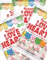 12 poser Swizzels Love Hearts Mini - Hel Låda