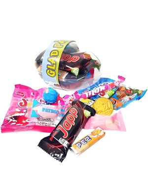 Påskägg med blandat Påskgodis 169 gram