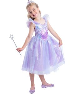 Lila Féprinsessa Maskeraddräkt För Barn