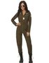 Maverick Aviator - Lisensiert Top Gun Kostyme til Dame - Strl Small