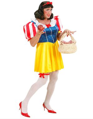 Drag Queen Prinsessa - Snövit Inspirerad