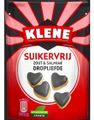 Mjuka Sockerfri Salta och Salmiak Hjärtebitar 90 Gram