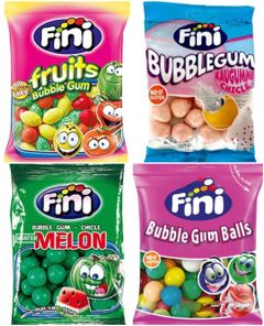 Taste Them All – Fini Tuggummipåse – Fyra smaker - Paketerbjudandene