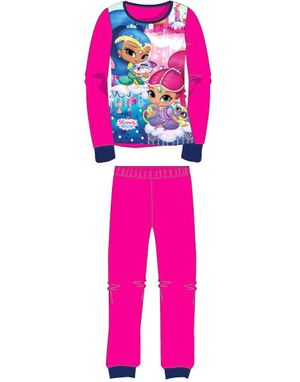 Rosa Shimmer and Shine Pyjamas i Fleece till Barn