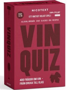 Vin Quiz - 400 Spørsmål for Vin elskere (Svensk Tekst)