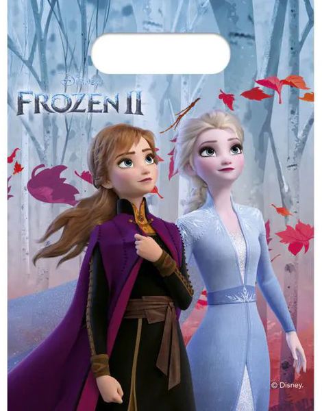 6 stk Godispåsar - Frost 2 - Disney Frozen 2