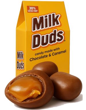 Milk Duds Kartong - Chokladkulor Med Karamell 283 Gram (USA Import)