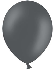 100 st 30 cm - MEGAPACK - Mörkgrå Ballonger