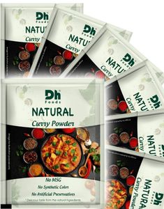 20 st Natural Curry Powder - Karrikrydda - DH Foods - Hel Låda 200 gram (Vietnam)