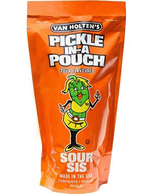 ÄT SNART PRODUKT - Van Holtens Sour Sis Jumbo Pickle (USA Import)