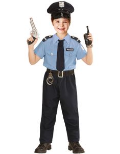 Blå Polisuniform för Pojkar