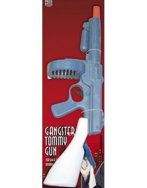 Gangster Tommy Gun - Ca 50 cm Maskeradtillbehör