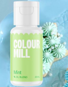 Colour Mill Mint Oljebaserad Livsmedelsfärg - 20ml