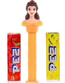 Disney Prinsesse Belle Pez-Holder med 3 stk Pez Pakker (USA Import)