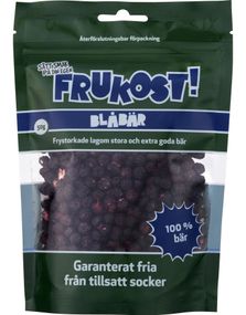 Frukost! Blåbær - Pose med Frysetørkede Blåbær 50 gram