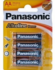 1896048000_54 stk Panasonic AA Alkaline Batterier