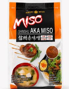 Shinshu Aka Miso - Rød Misopasta - Hikari 400 gram (Japan)